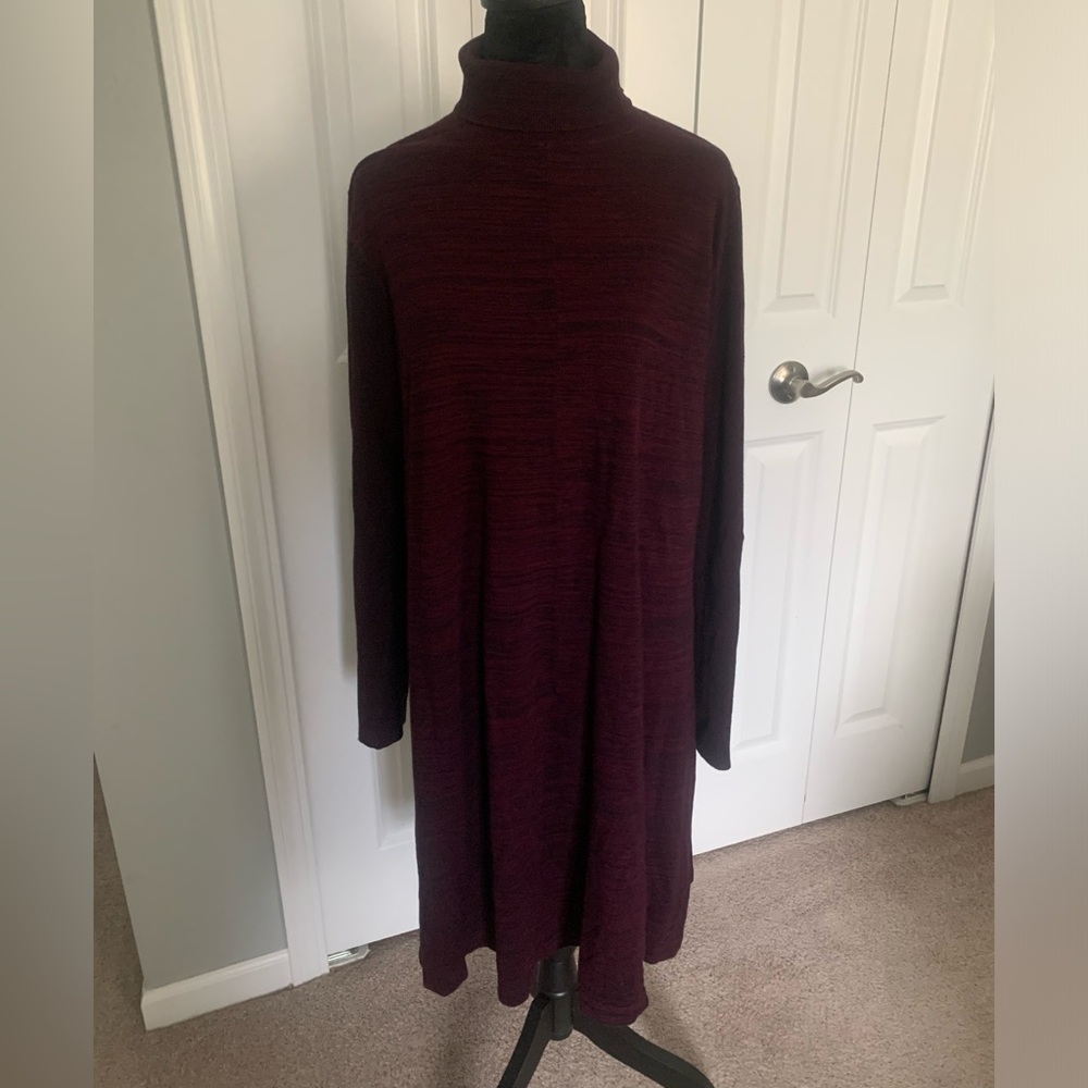 Turtleneck Sweater Dress